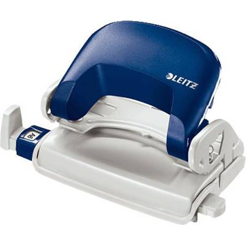 Leitz 50580035 Bürolocher New NeXXt Blau max. Einstellformat: DIN A4 10 Bl. (80 g/m²)