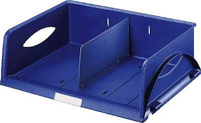 LEITZ Sortierkorb Sorty, blau/5230-00-35 408x295x127mm für: A4/C4-0