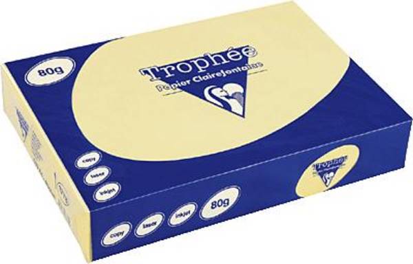 Kopierpapier Trophee A3 80g/qm VE=500 Blatt kirschrot