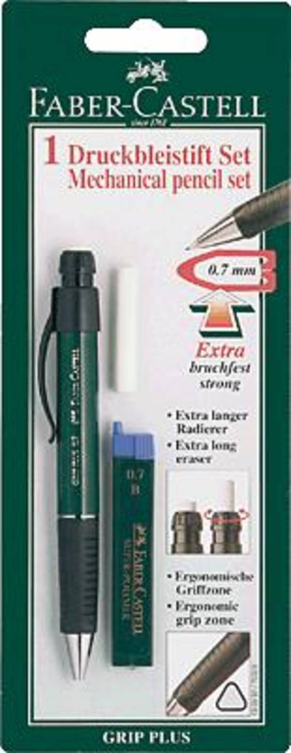 Faber-Castell GRIP PLUS - Druckbleistift - B