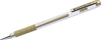 Pentel Gel-Tintenroller Hybrid Gel Grip Metallic K118, gold