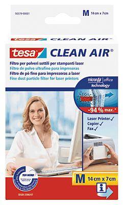 TESA Clean Air Feinstaubfilter für Laserdrucker, Größe M