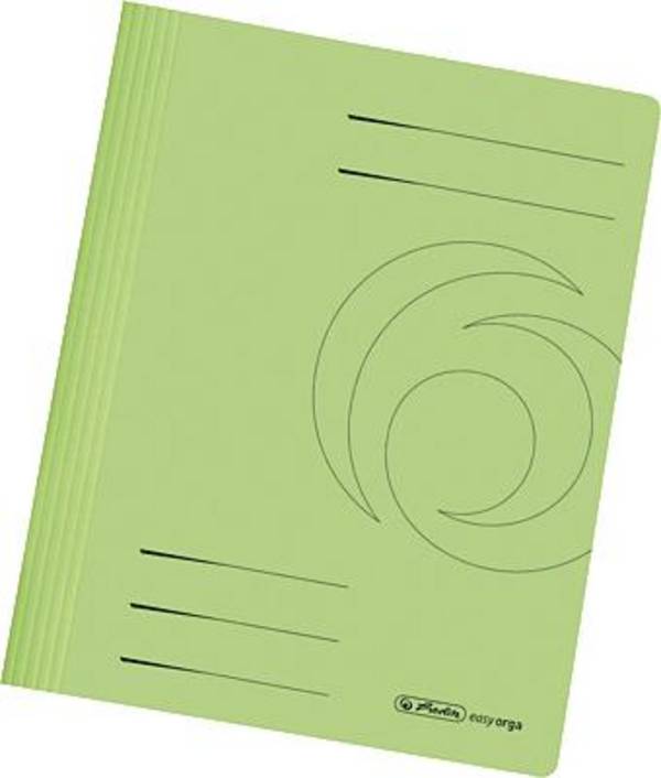 Herlitz Schnellhefter 10902526 DIN A4 Karton intensiv grün