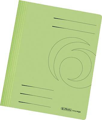 Herlitz Schnellhefter 10902526 DIN A4 Karton intensiv grün-0