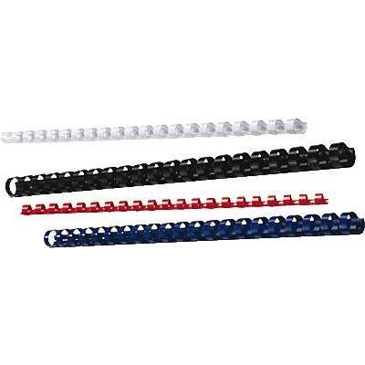 Plastikbinderücken DIN A4 12mm blau 100 St./Pack.-0