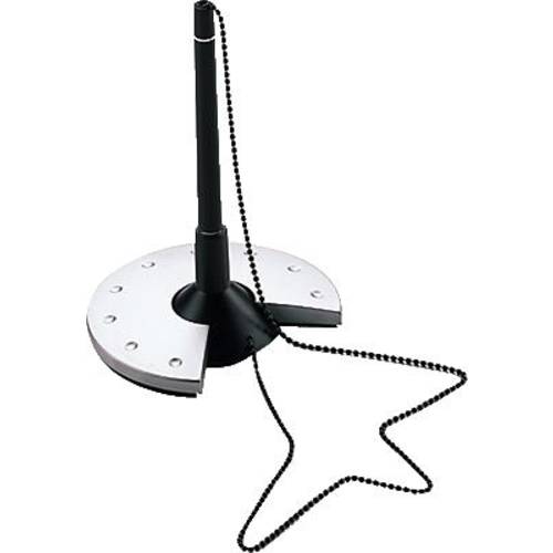 Helit Kugelschreiberständer the base H6220399 Schwarz, Silber 1 St.