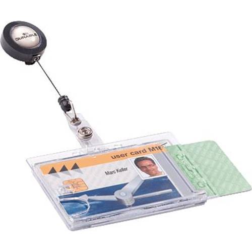 Durable 822419 Namensschild 8224 Jojo, Druckknopf-Schlaufe 10 St.