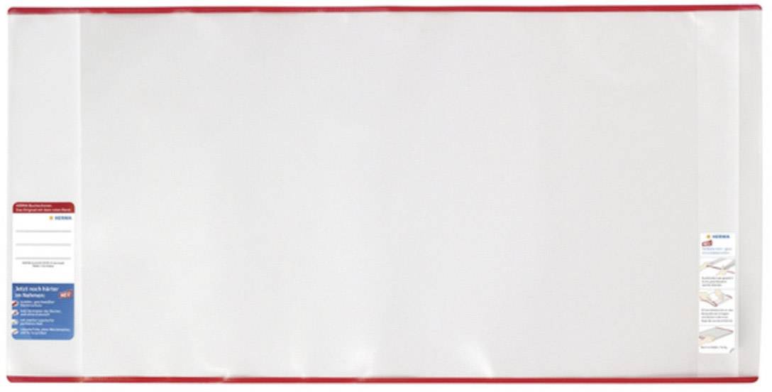 HERMA - Schutzabdeckung - Transparent mit roten-0