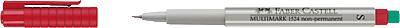 Faber-Castell CD/DVD-Marker MULTIMARK 152421 non-perm. 0,4mm rt-0