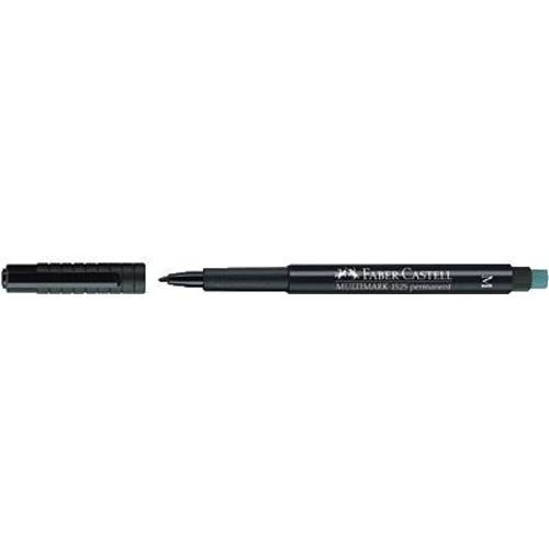 Faber-Castell Folienstift 1525 MULTIMARK M permanent 152599 Schwarz