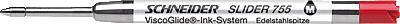 Schneider Kugelschreibermine Slider 755 175602 M 0,6mm rot-0