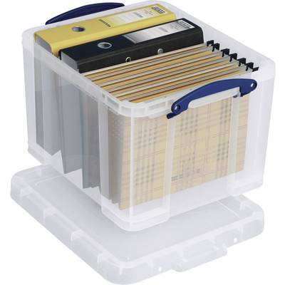 Really Useful Box Aufbewahrungsbox 35C Transparent 35 l (B x H x T) 480 x 310 x 390 mm 1 St.
