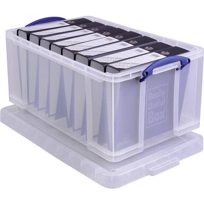 Really Useful Box Aufbewahrungsbox 64C Transparent 64 l (B x H x T) 710 x 310 x 440 mm 1 St.