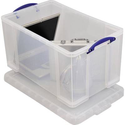 Really Useful Box Aufbewahrungsbox 84C Transparent 84 l (B x H x T) 710 x 380 x 440 mm 1 St.