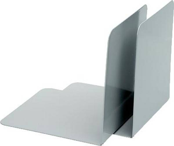Buchstützen 130x140x140mm metall grau VE=2 Stück