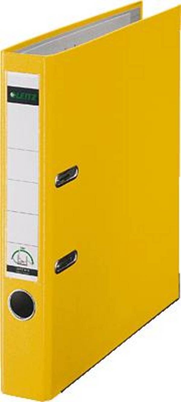 Ordner DIN A4 52mm PP gelb