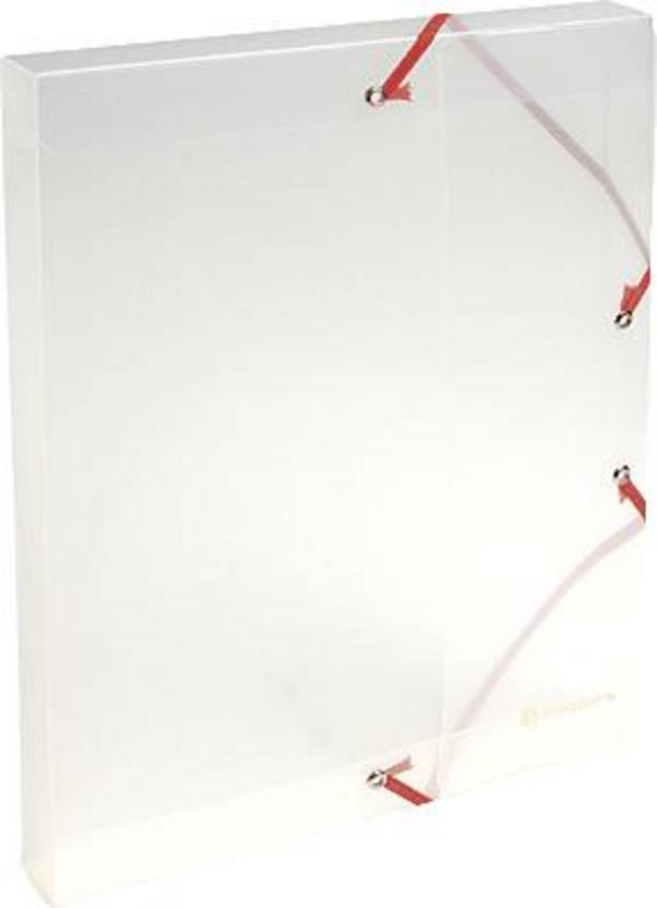 Archivbox aus PP 700Âµ, Rücken 25mm, 25x33 cm für DIN A4 - Crystal