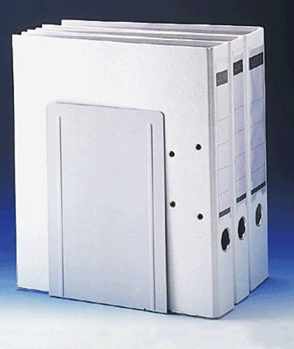 Registraturstütze breit 24x16,8x24cm grau VE=2 Stück