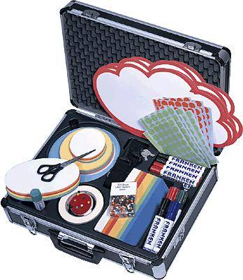 FRANKEN Moderationskoffer TRAINER aus Aluminium 3.000 Teile