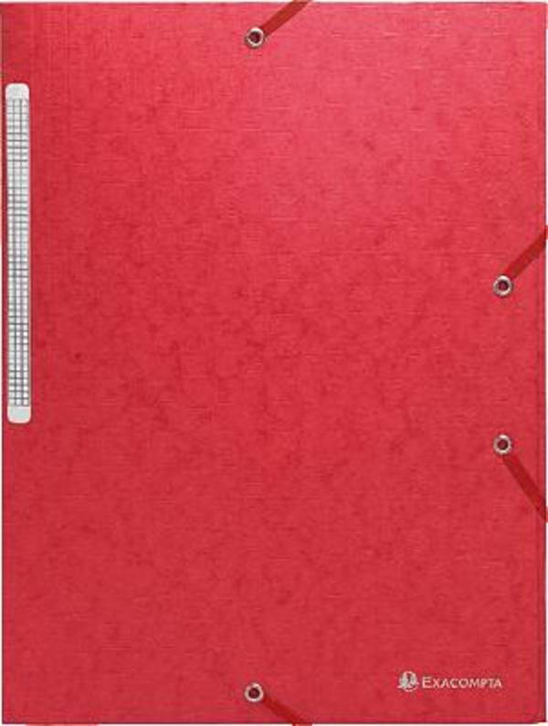 Sammelmappe A4 Scotten Manila-Karton 425g/qm rot