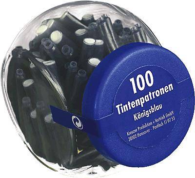 Tintenpatrone im Glas blau VE=100 Stück-0