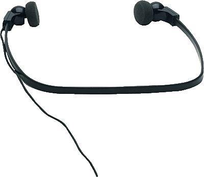 Philips Kopfhörer LFH0234/10 für Diktiergerät 710/720/725/730 sw-1