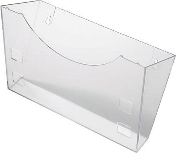 Helit glasklar H6103002 Prospekthalter Glasklar   1 St. (B x H x T) 240 x 165 x 105 mm