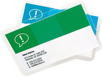 Folientasche CardPouch 67x99mm 125mic 100 St./Pack.