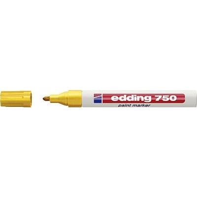 Edding 4-750005 edding 750 paint marker Lackmarker Gelb 2 mm, 4 mm 1 St./Pack.