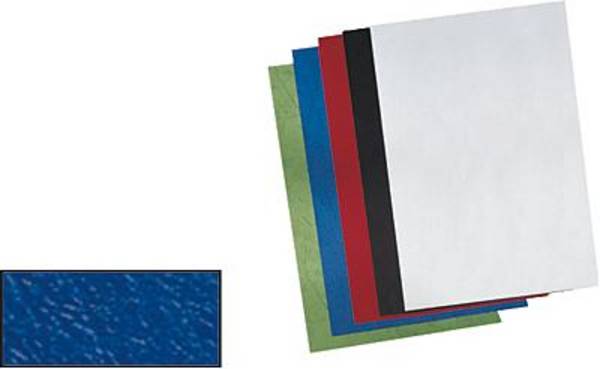 Einbanddeckel LeatherGrain DIN A4 rot 100 St./Pack.
