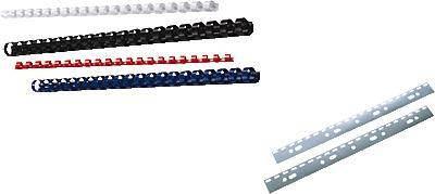 Plastikbinderücken DIN A4 10mm blau 100 St./Pack.-0