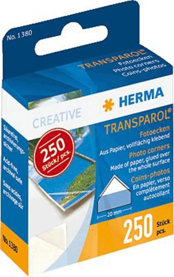 HERMA Transparol - Schutzecken x 250
