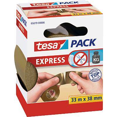 tesa EXPRESS 05079-00006-01 Packband tesapack® Braun (L x B) 50 m x 38 mm 1 St.