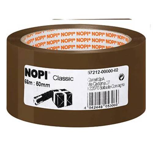 Nopi UNIVERSAL 57212-00000-04 Packband Braun (L x B) 66 m x 50 mm 1 St.