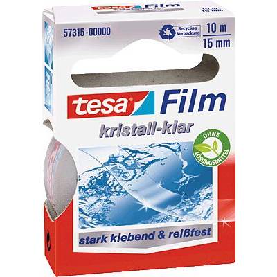 tesa Tesa 57315-00000-02 tesafilm kristall-klar Transparent (L x B) 10 m x 15 mm 1 St.