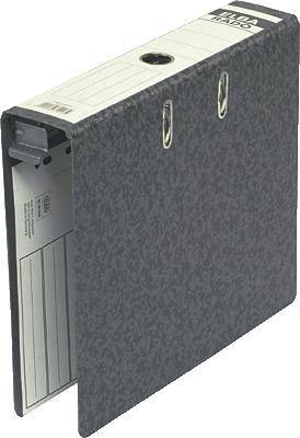 ELBA Hängeordner rado 100081047 DIN A4 75mm Hartpappe schwarz-0