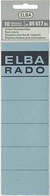 ELBA Ordneretikett 100420952 breit/kurz sk blau 10 St./Pack. - Artikel: 120011550-0