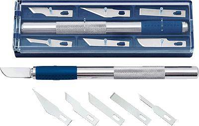 WEDO Cutter Hobbymesser Set si, inkl. 6 verschiedenen Klingen-0