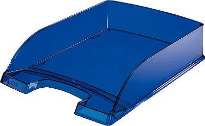 Briefablage Transparent Plus DIN A4 PS dunkelblau-0