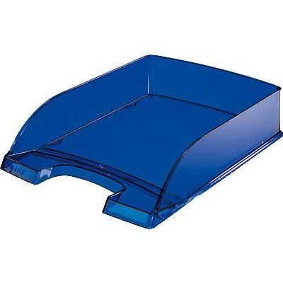 Briefablage Transparent Plus DIN A4 PS dunkelblau-0
