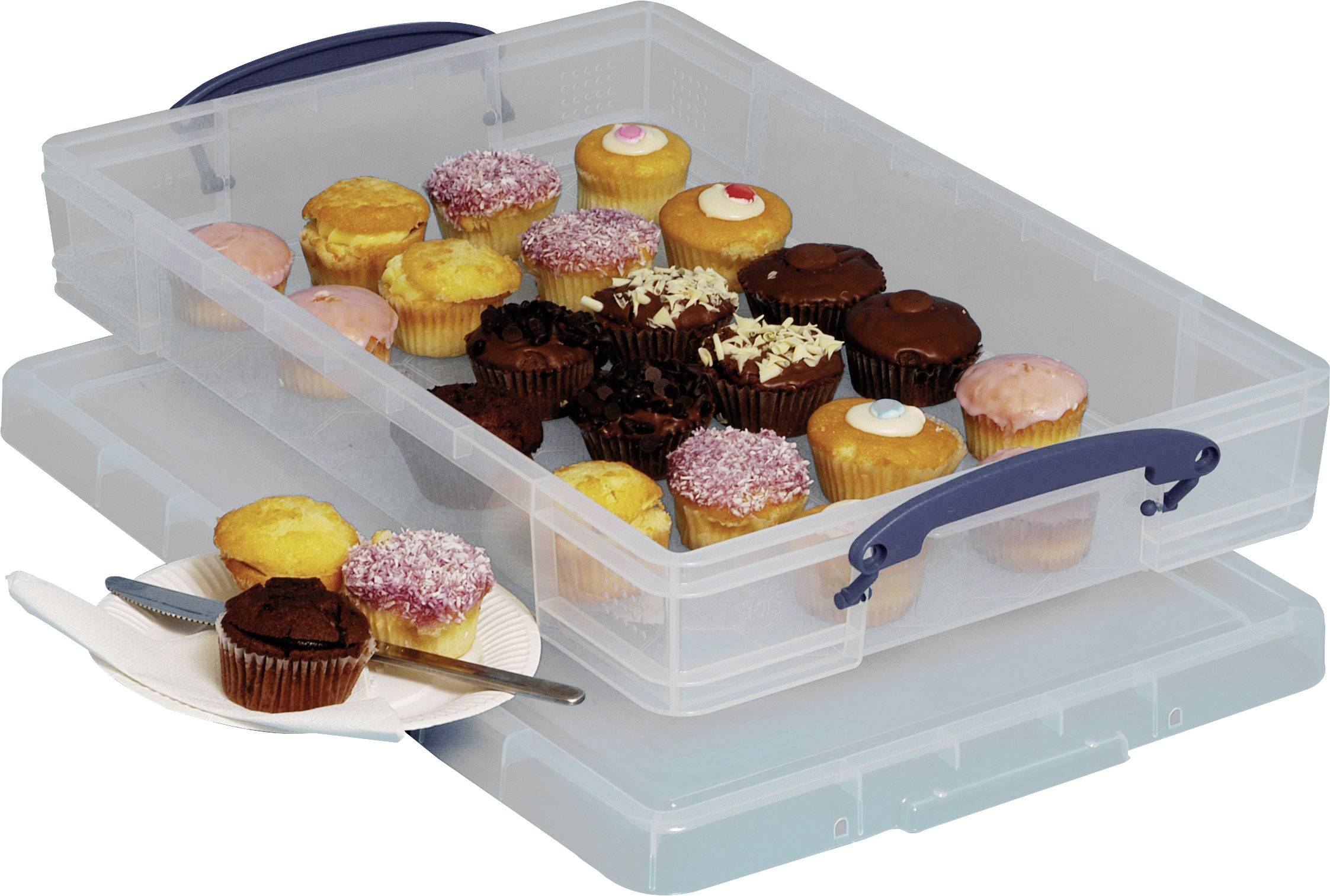 Aufbewahrungsbox 34x8,5x52cm 10l transparent-0
