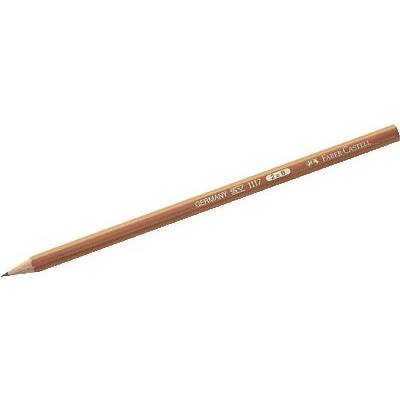 Bleistift 1117 sechskantform HB braun-0