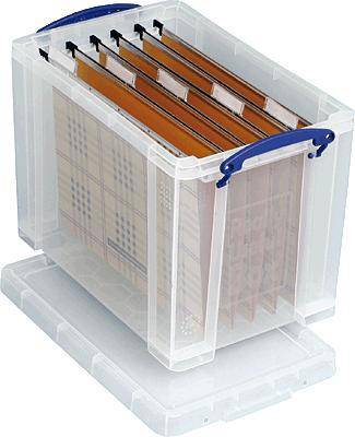 Really Useful Box Aufbewahrungsbox 19C Transparent 19 l (B x H x T) 395 x 290 x 255 mm 1 St.-0