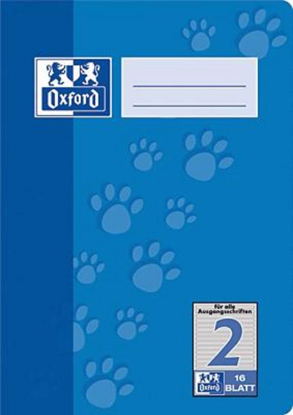 Schreibheft A5 Lineatur 2 VE=16 Blatt