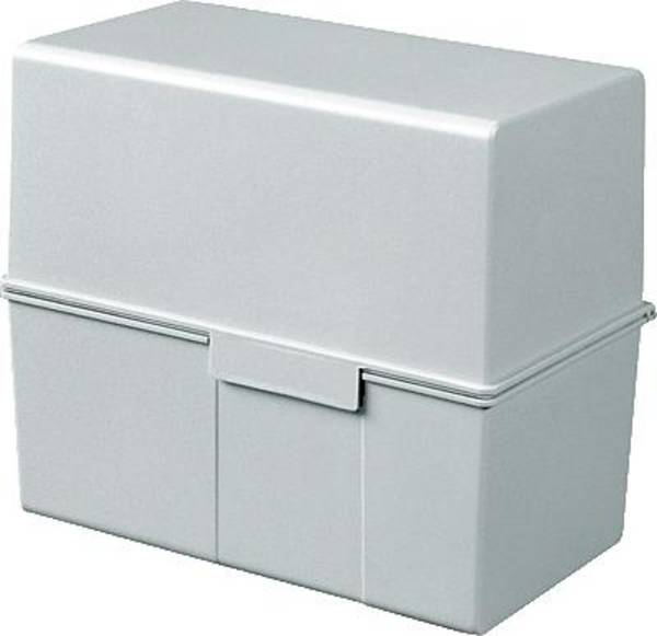 HAN HAN - Kartei - für A6 - Kapazität: 300 Karten 976-11 Karteibox Grau max. Anzahl der Karten: 400 Karten DIN A6 quer