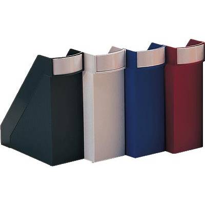 Helit Linear - Stehsammler - für A4 - Schwarz-0