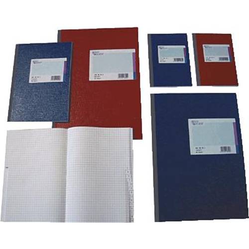 König & Ebhardt Kladde 8616272-100SB96 Notizbuch kariert Rot Anzahl der Blätter: 96 DIN A6