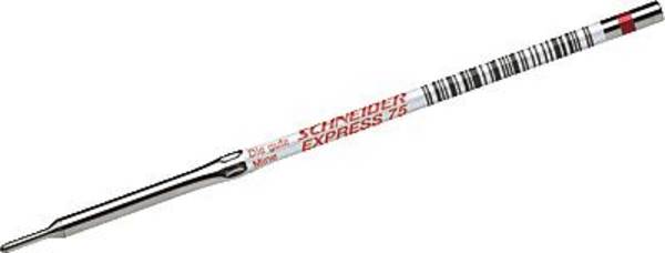 Kugelschreibermine Express 75 M 0,4mm rot