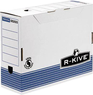Fellowes Archivbox 100 R-Kive Prima/0026501 BxHxT 105x311x255 mm blau/weiß
