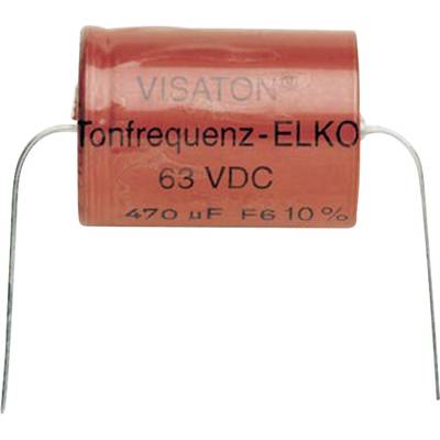 Visaton Bipolar Elco 100 UF Lautsprecher-Kondensator 100 µF 